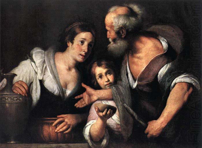 Bernardo Strozzi Prophet Elijah and the Widow of Sarepta china oil painting image